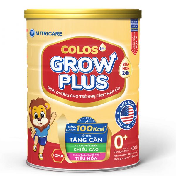 Sữa Colos Grow Plus 0